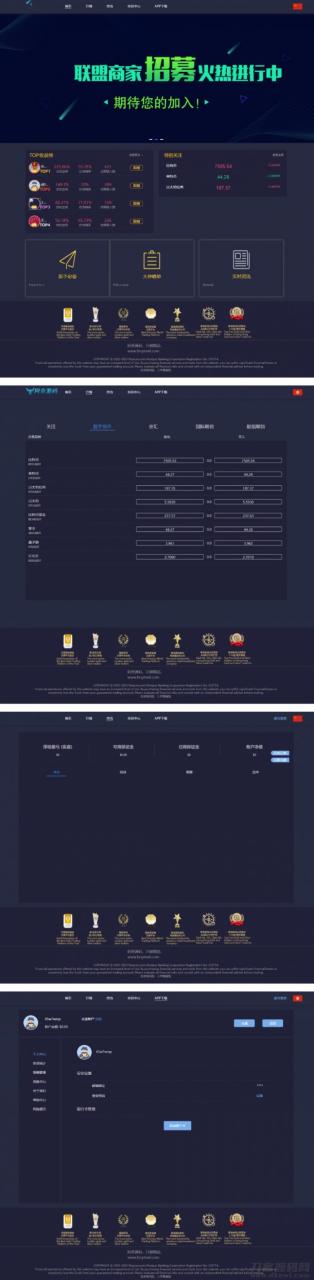 金融理财交易所系统+修复后台+点位+时间+双位盘插图