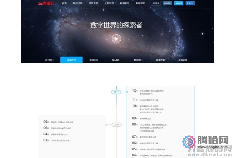 创梦仿鸟云IDC模板虚拟主机管理系统 修复版插图